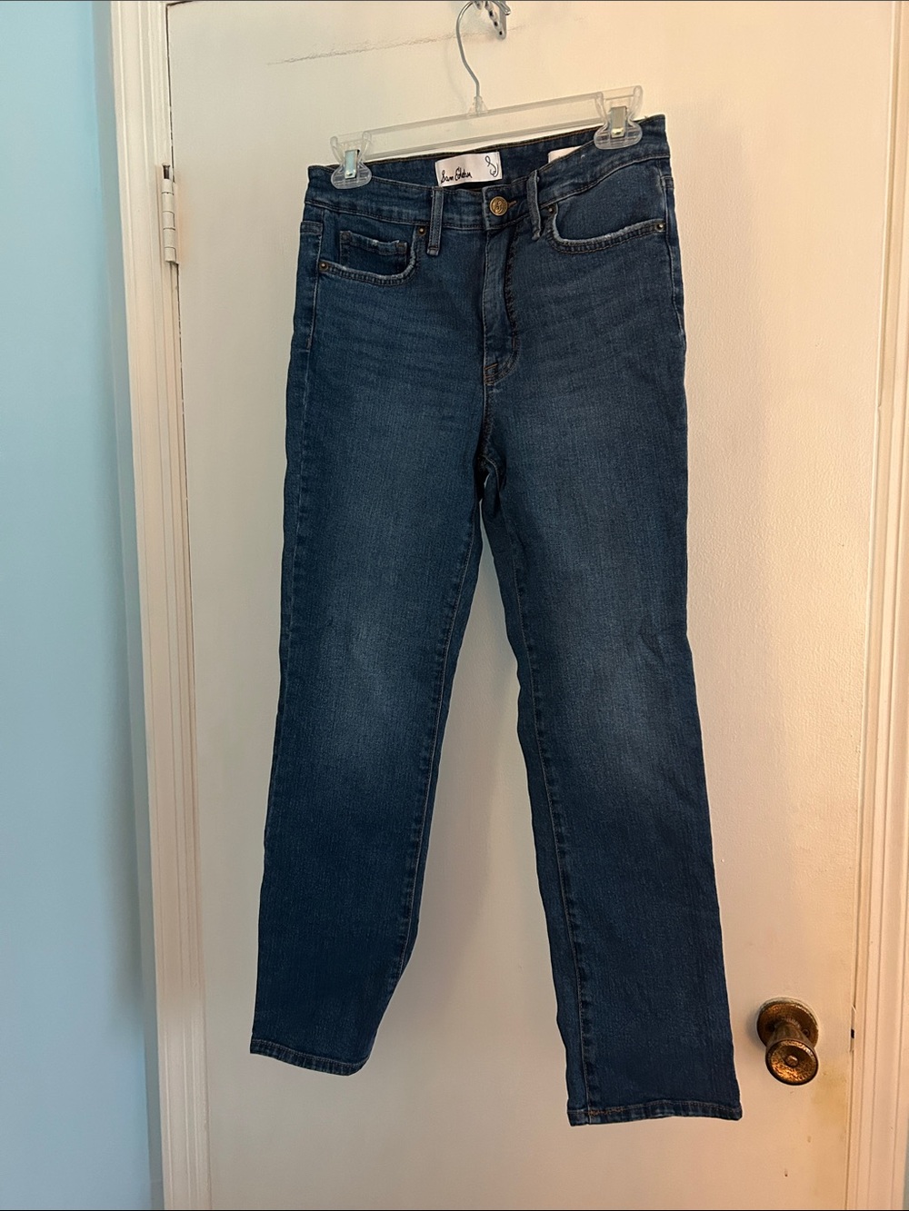 Sam Edelman straight leg size 27 jeans high rise